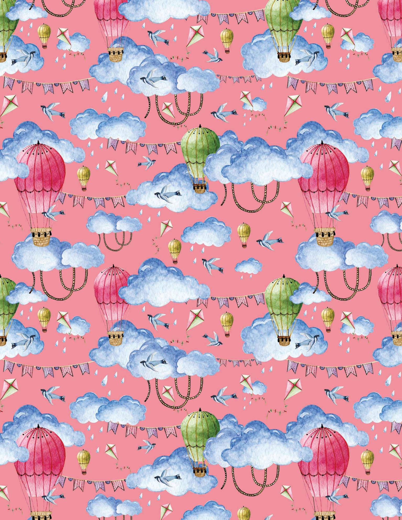 Ballons and clouds - image 3 - student project
