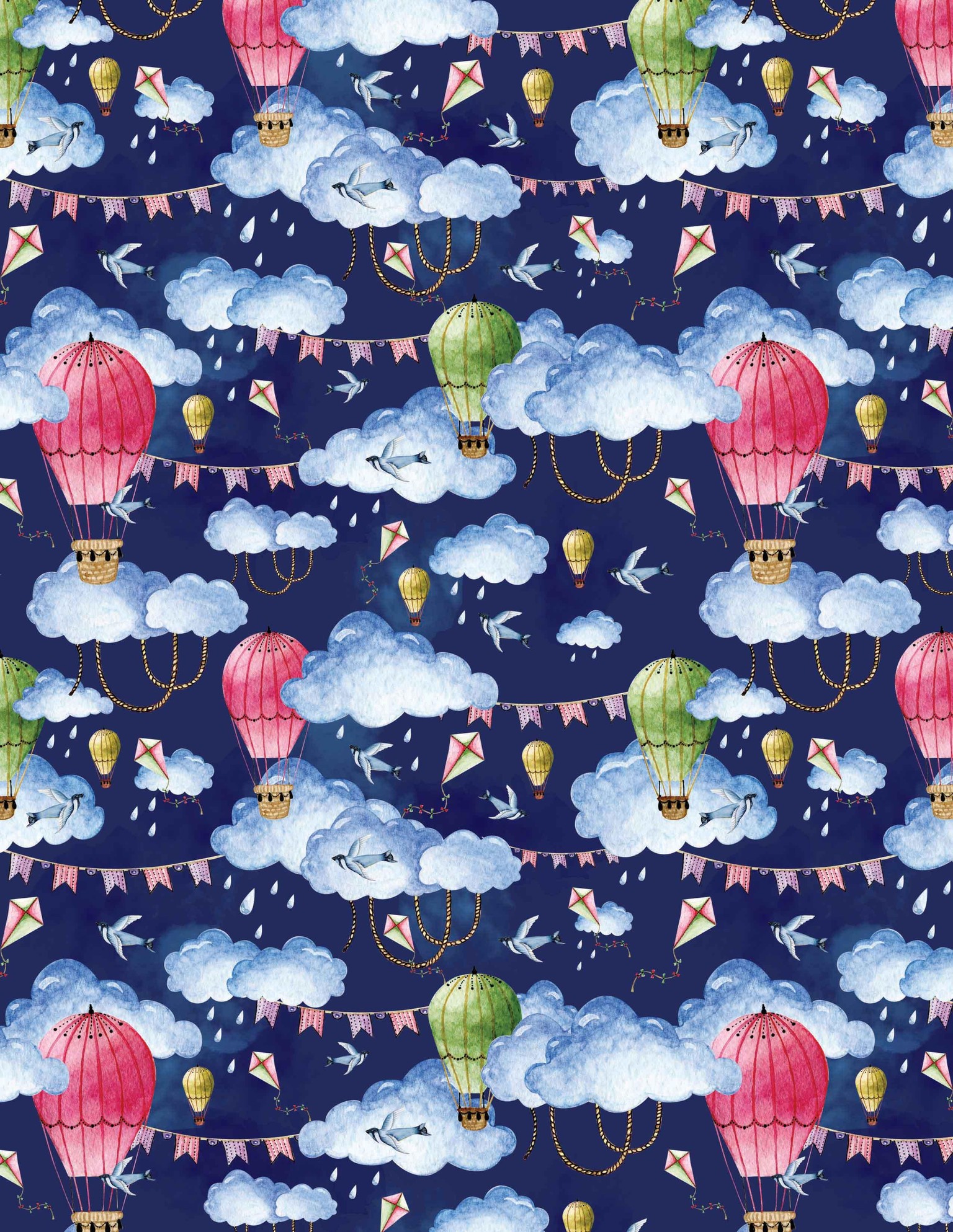 Ballons and clouds - image 4 - student project