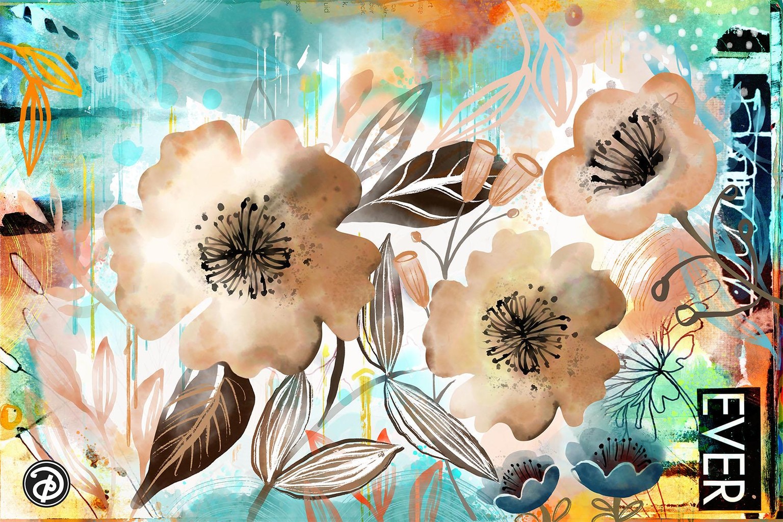 Intuitive Watercolor and Ink in Fresco - image 2 - student project