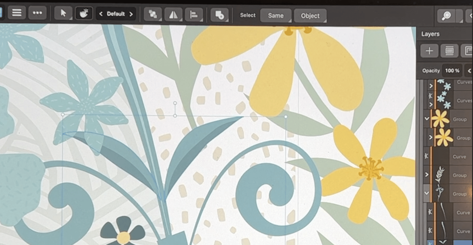 Spoonflower Top 50 French Country Linens Winner - image 2 - student project
