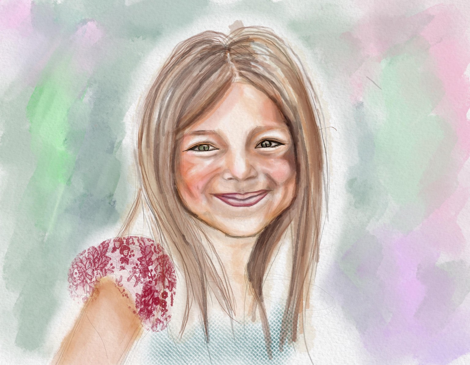 Dreamy portrait - image 1 - student project