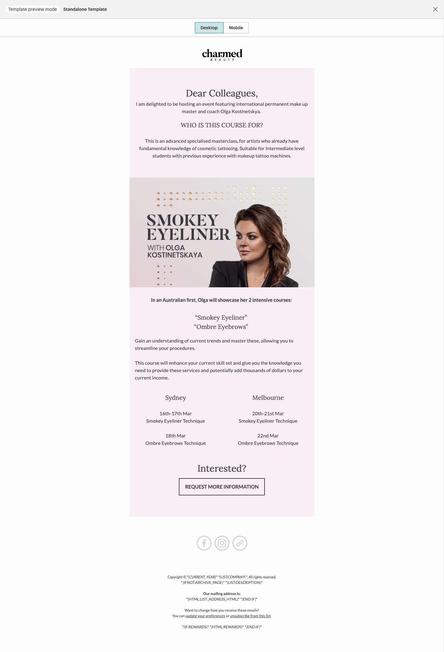 My Email Templates - image 6 - student project