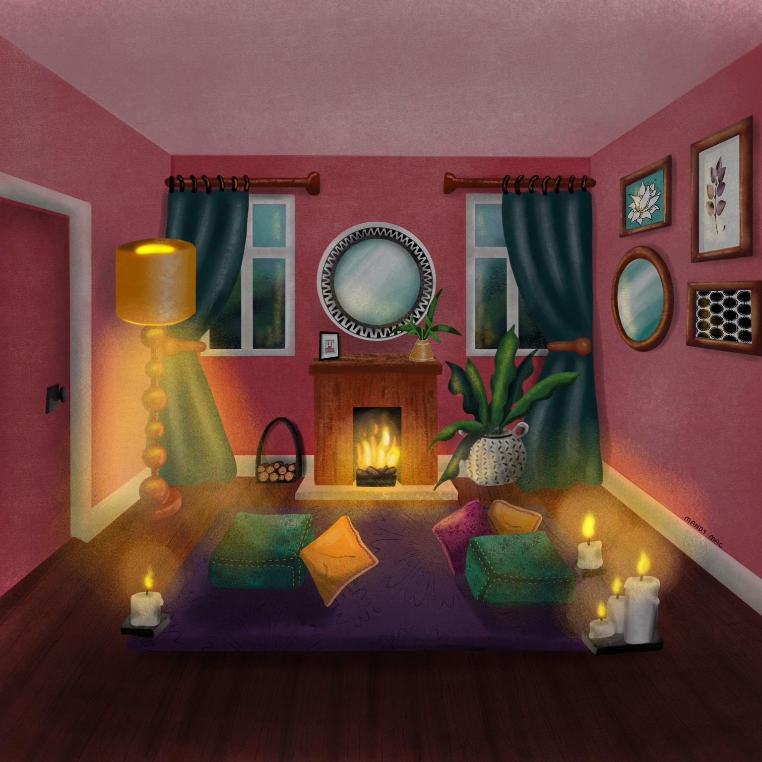 One point perspective projects - image 6 - student project