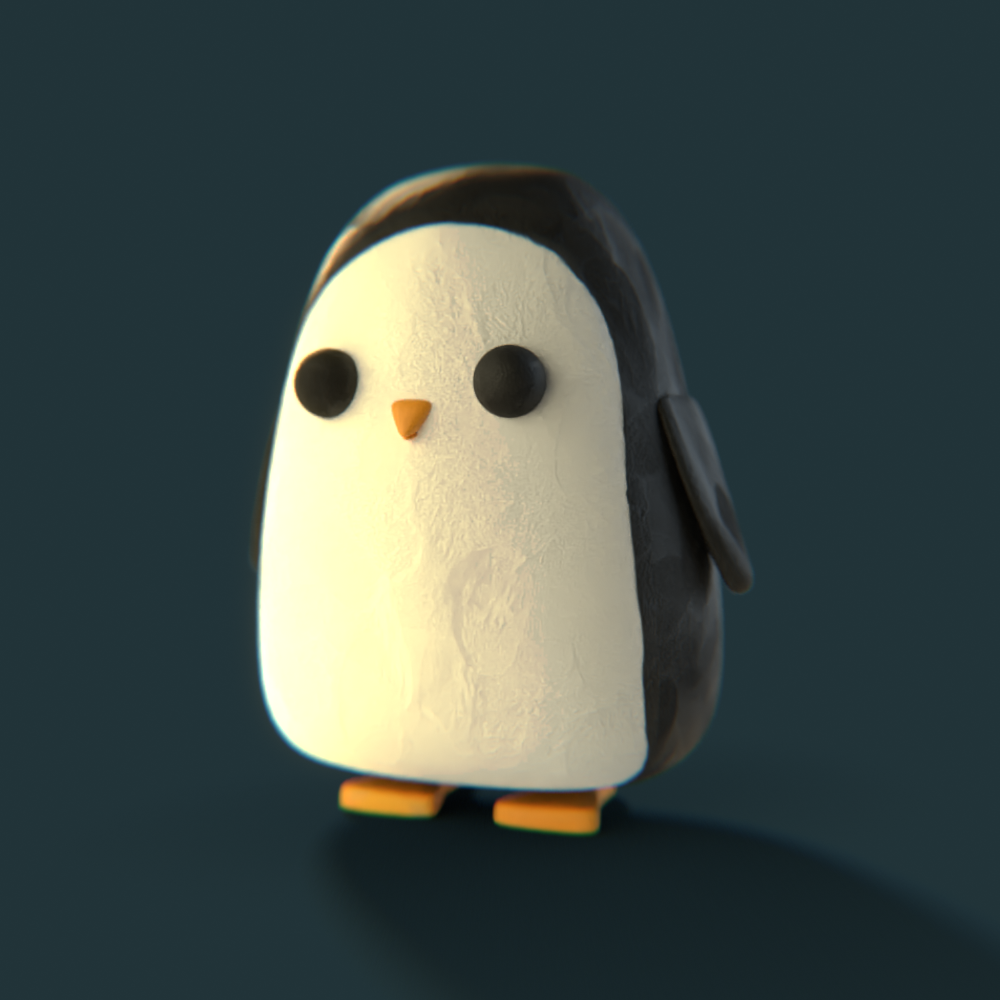 Peppy the Penguin - My First 3D Character - image 1 - student project