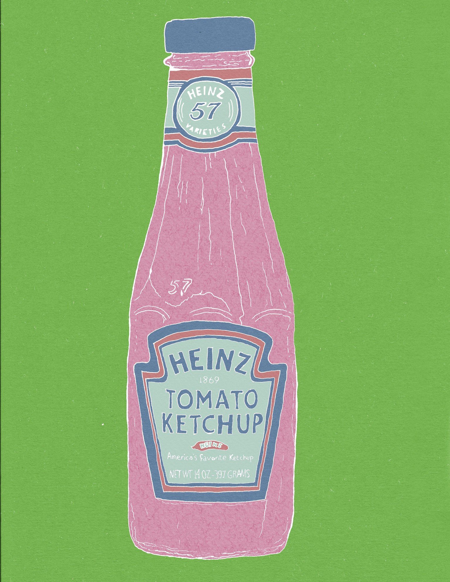 Pop Art Illustration with textures in Adobe Photoshop - image 3 - student project