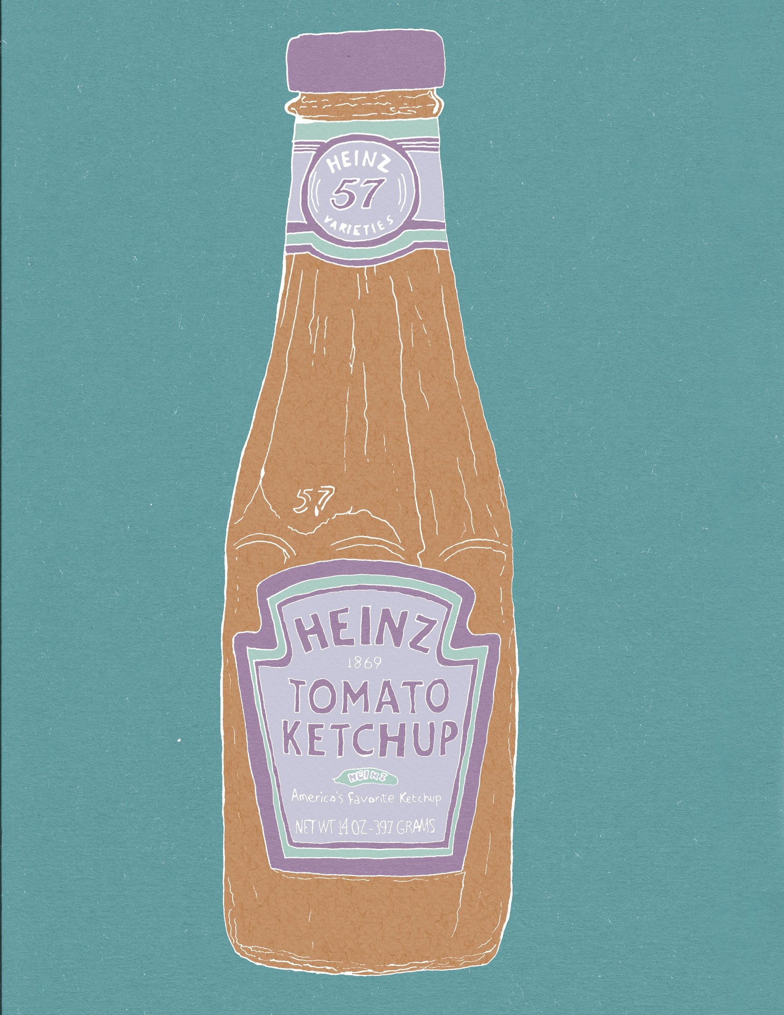 Pop Art Illustration with textures in Adobe Photoshop - image 6 - student project