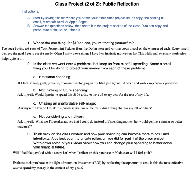 Public Reflections From Spencer Field - image 1 - student project