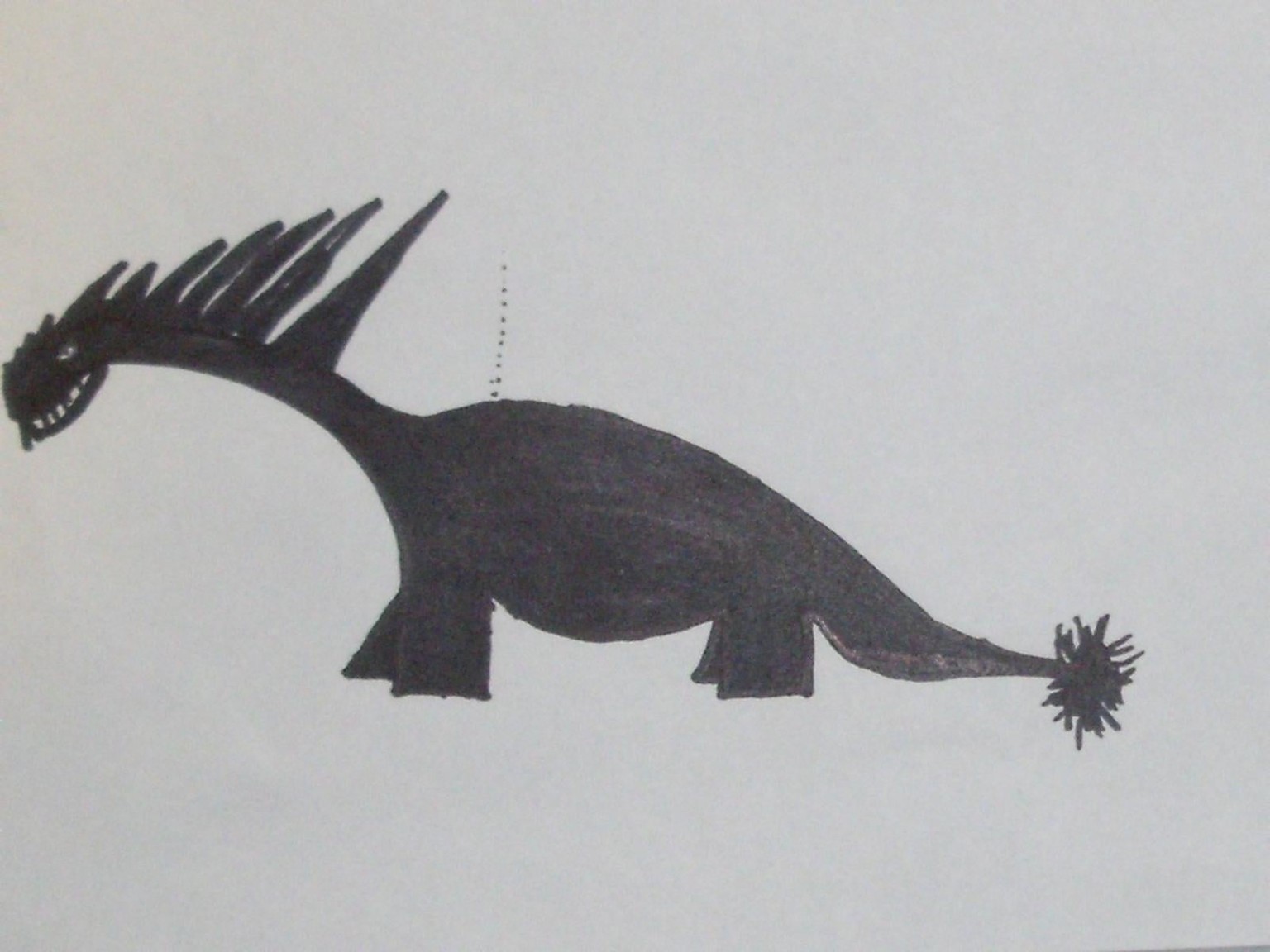 Thunderfoot /Ilustration from Concept Drawing to Watercolor to Computer Enhancement - image 2 - student project