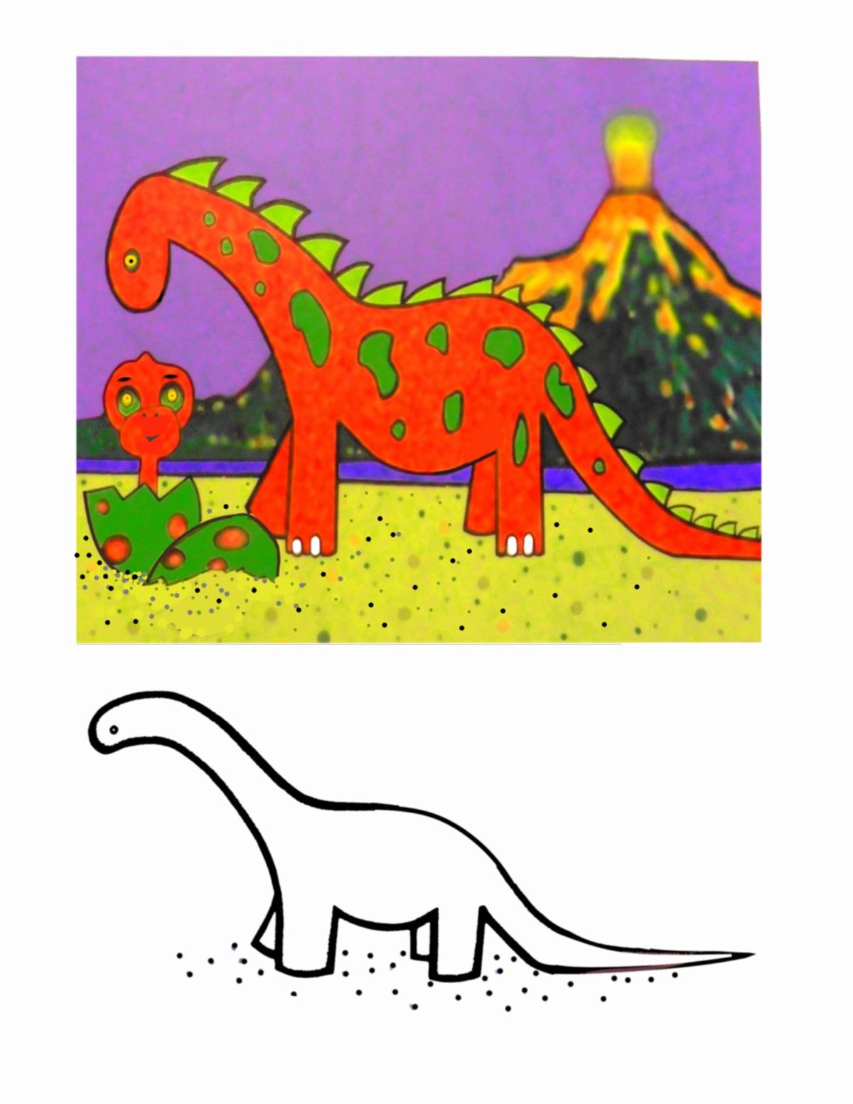 Thunderfoot /Ilustration from Concept Drawing to Watercolor to Computer Enhancement - image 4 - student project