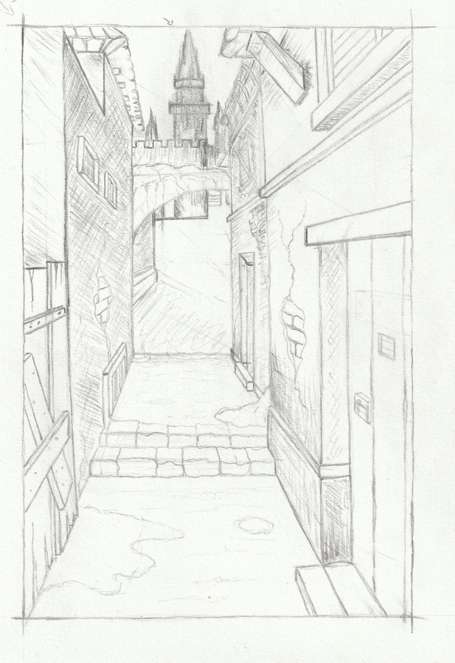 Street scene - image 2 - student project