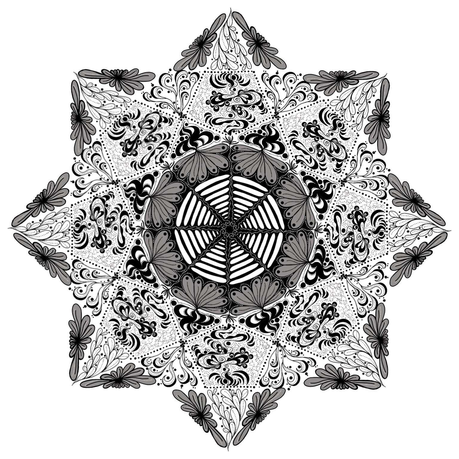 Mandala - image 1 - student project
