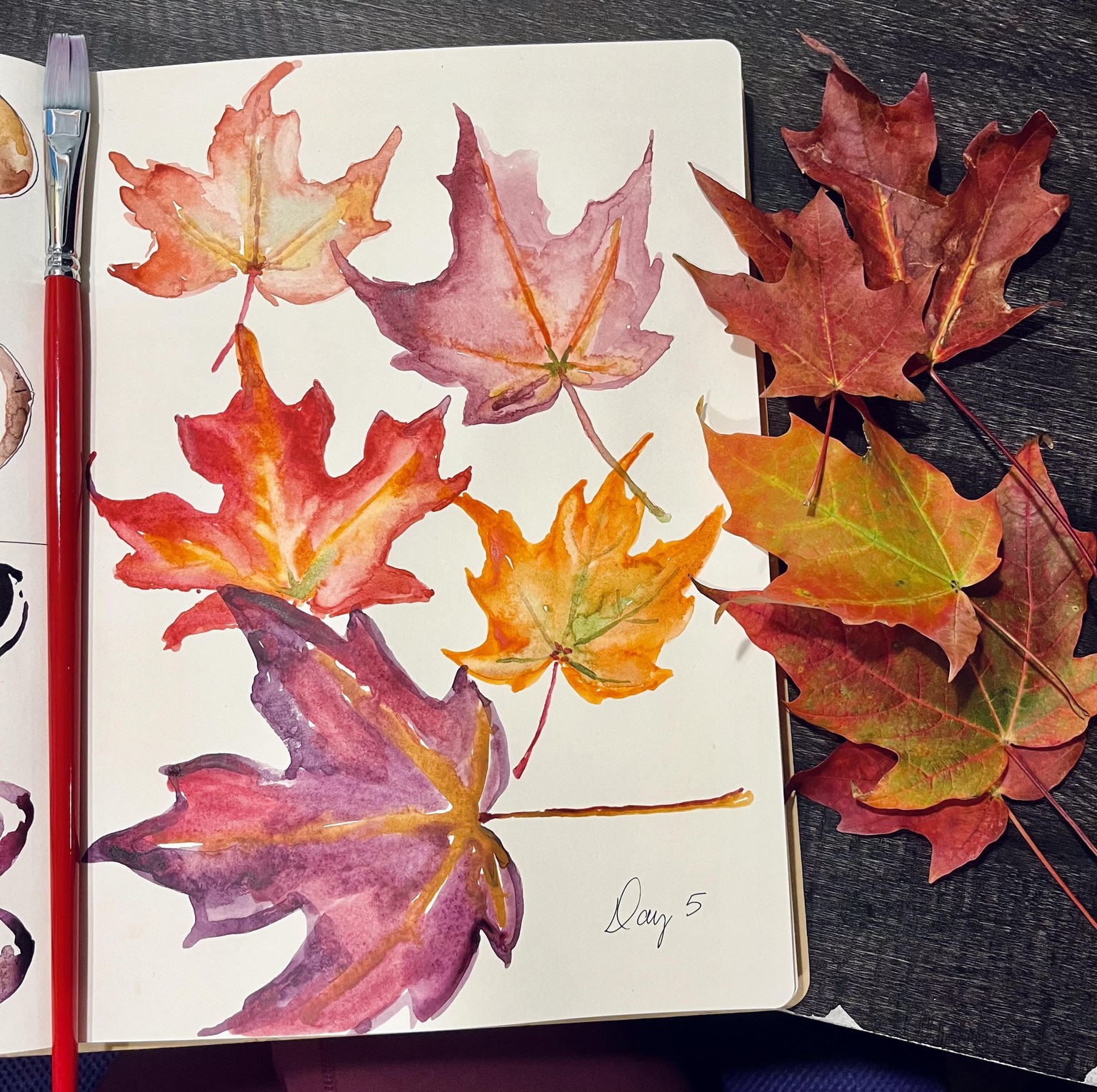 Imperfectly Perfect - loose watercolor - image 7 - student project