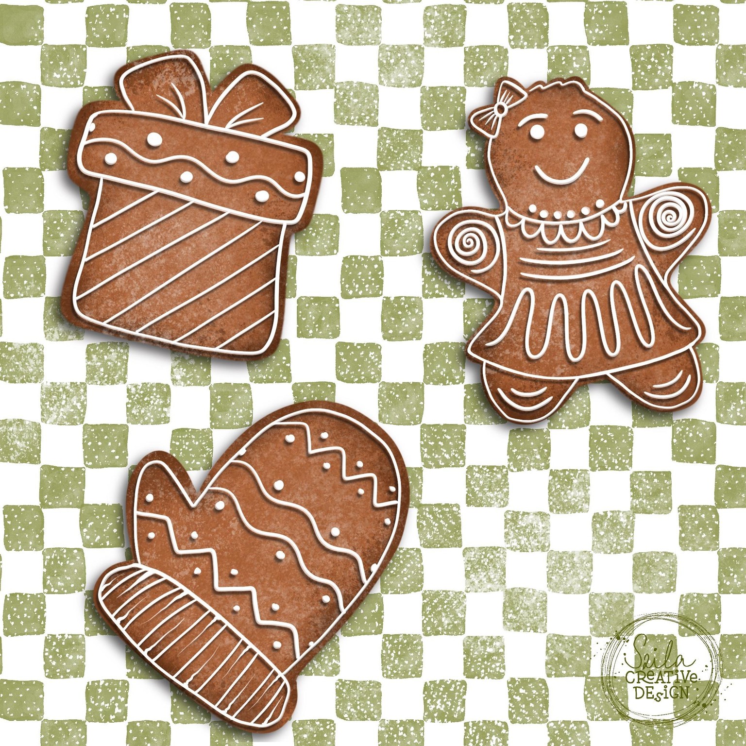 My digital gingerbreads - image 1 - student project