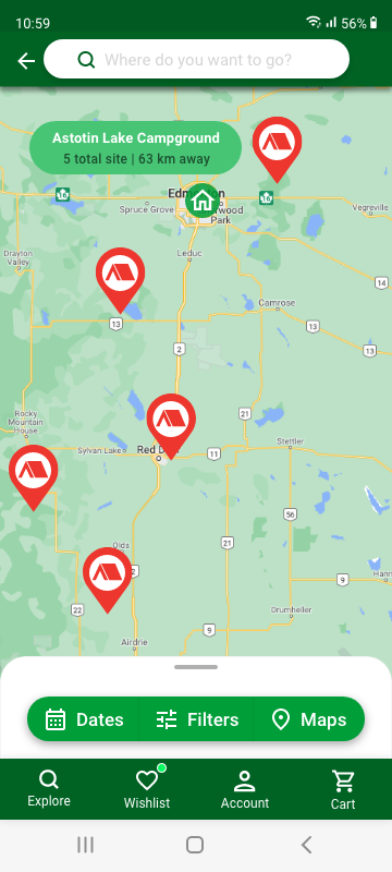 Parks Canada App - image 13 - student project