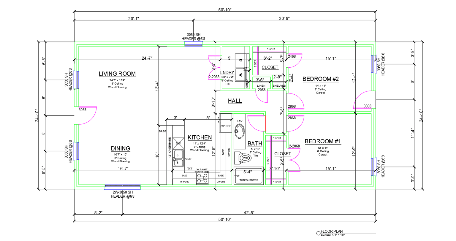 Residential Floor Plan - image 1 - student project