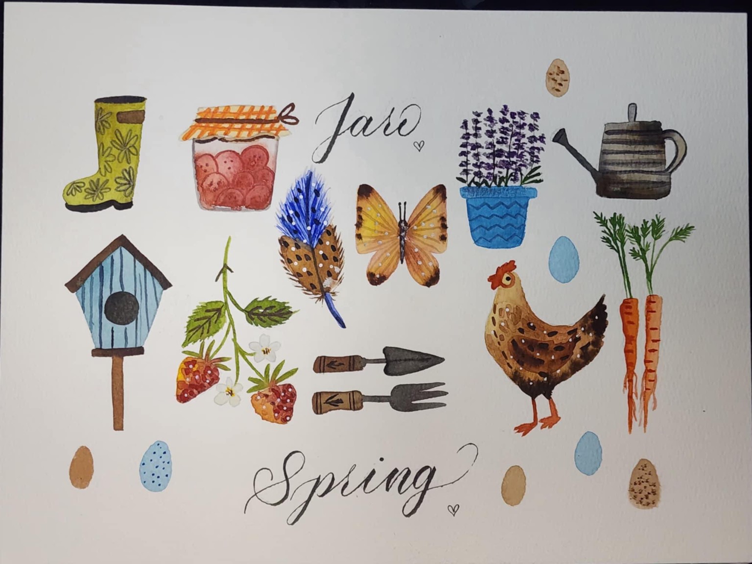 Spring paintings - image 1 - student project