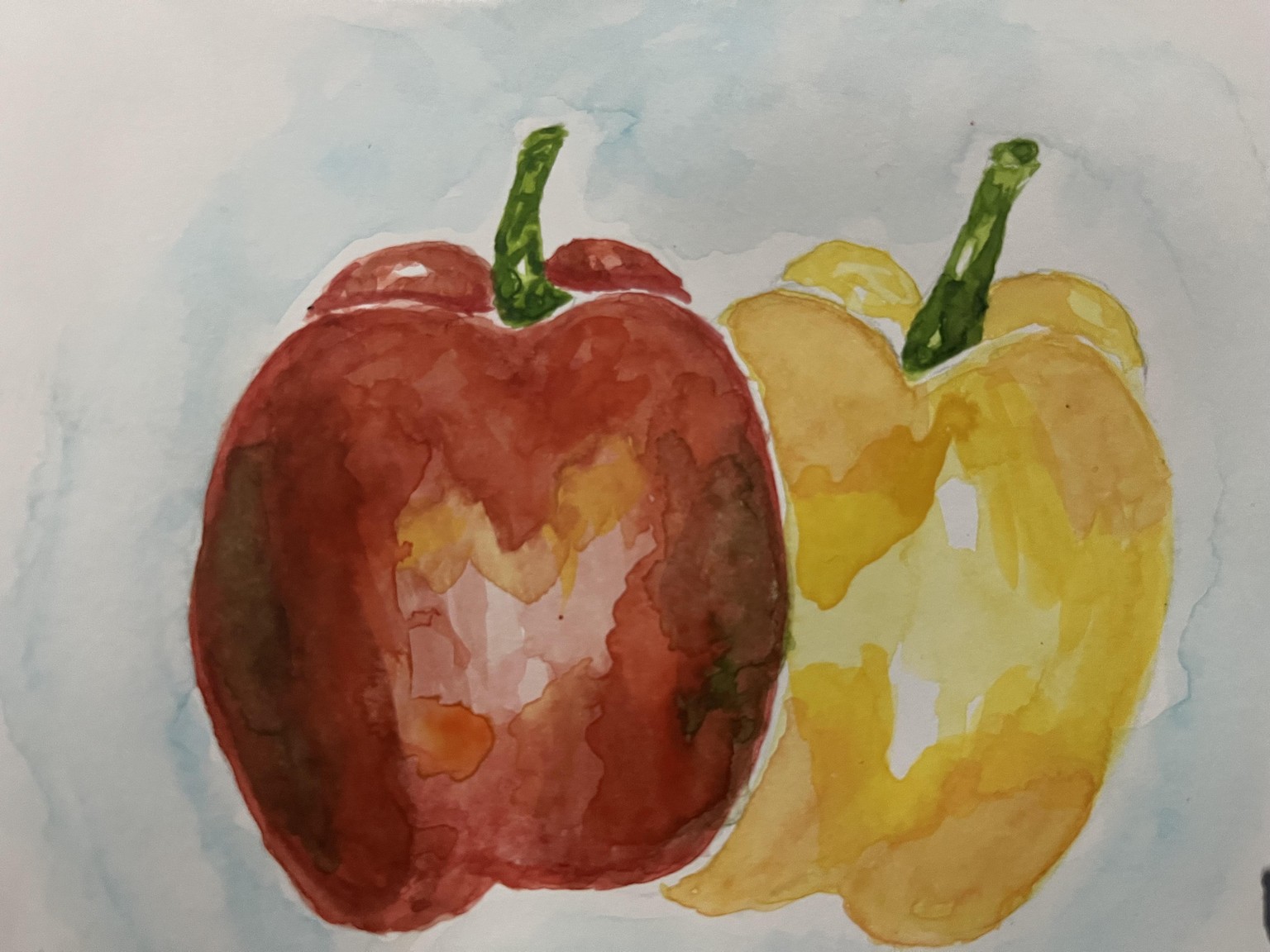 Trying watercolour - image 3 - student project
