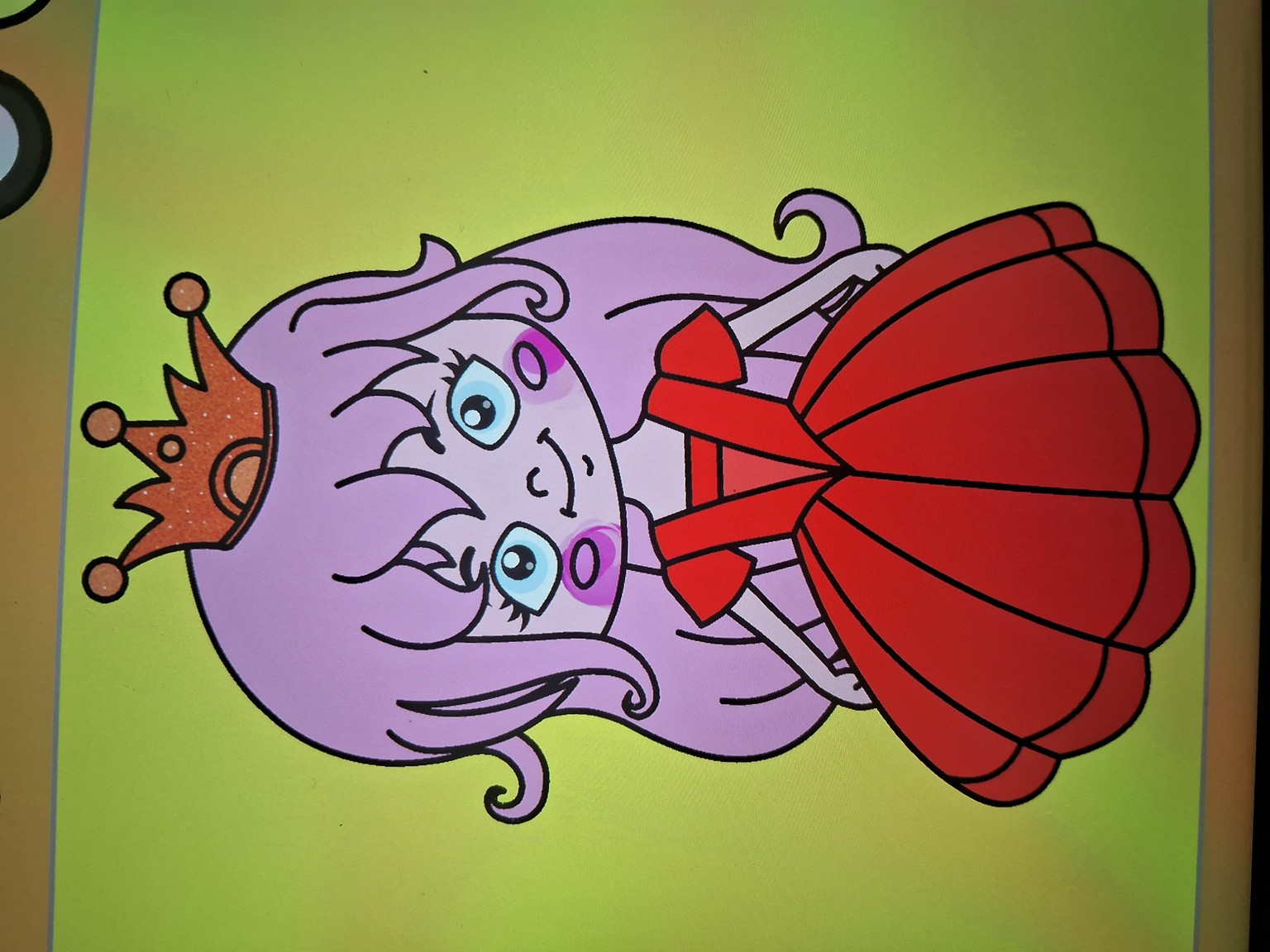 Alien/strange - preppy/soft (purple) - mean (red) - image 1 - student project