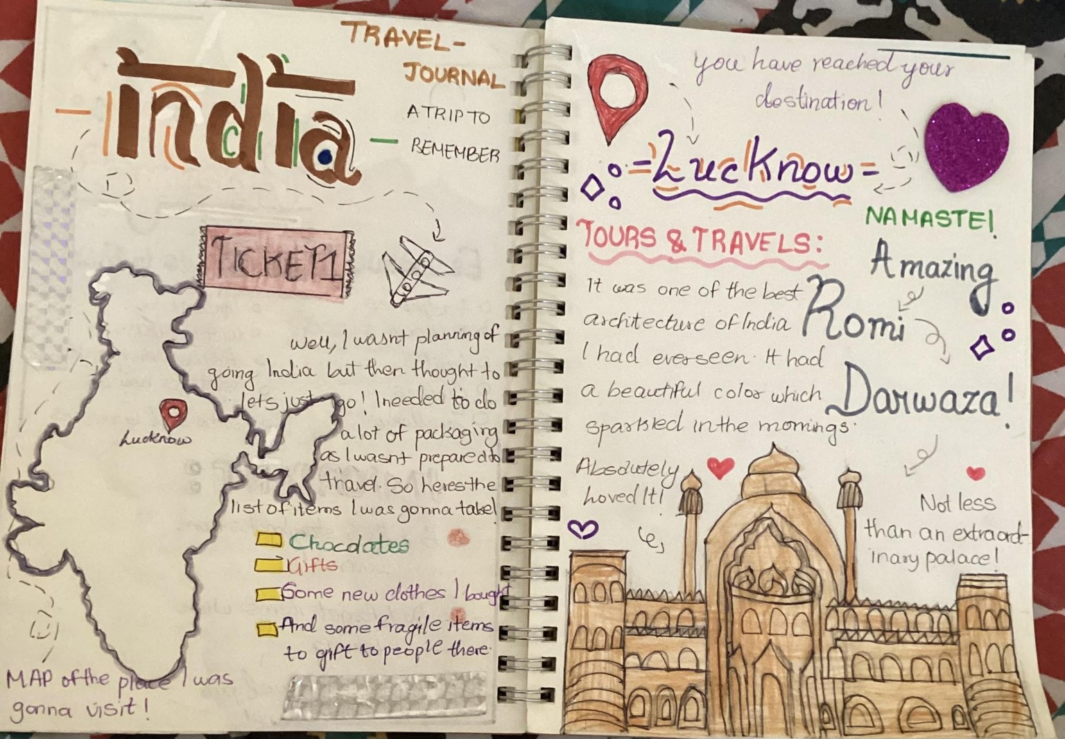 Travel journal - image 1 - student project