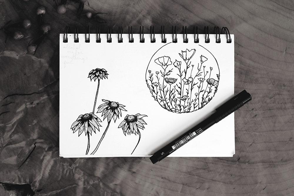 Flower Stickers - image 1 - student project