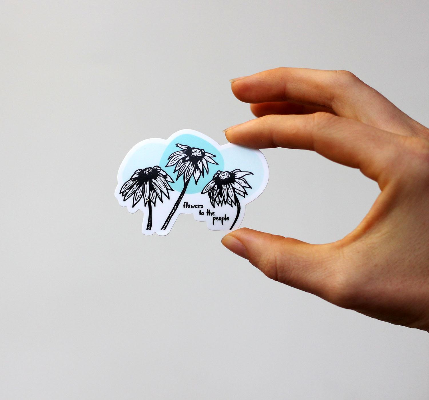 Flower Stickers - image 3 - student project