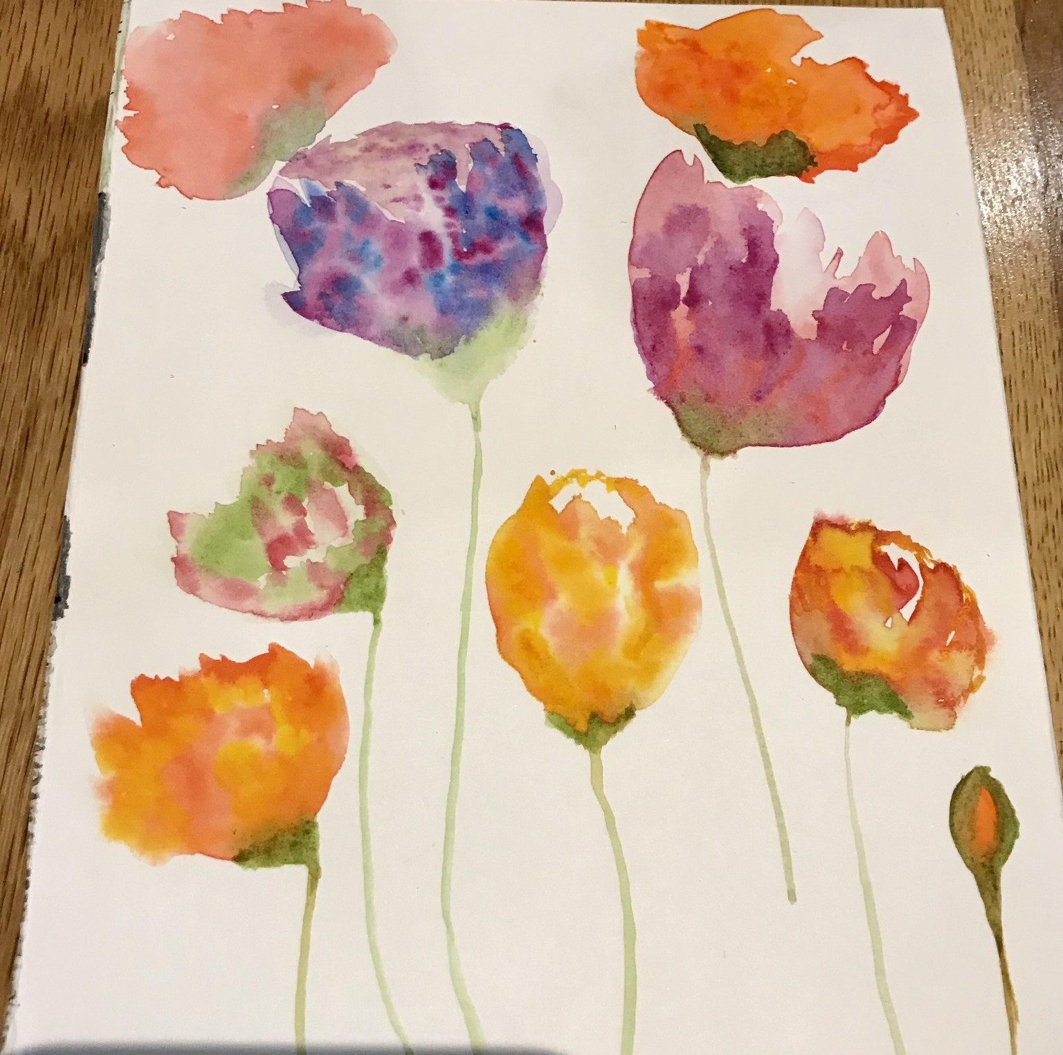 Having fun with wet on wet - image 1 - student project