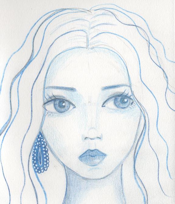 Whimsical Faces - image 1 - student project