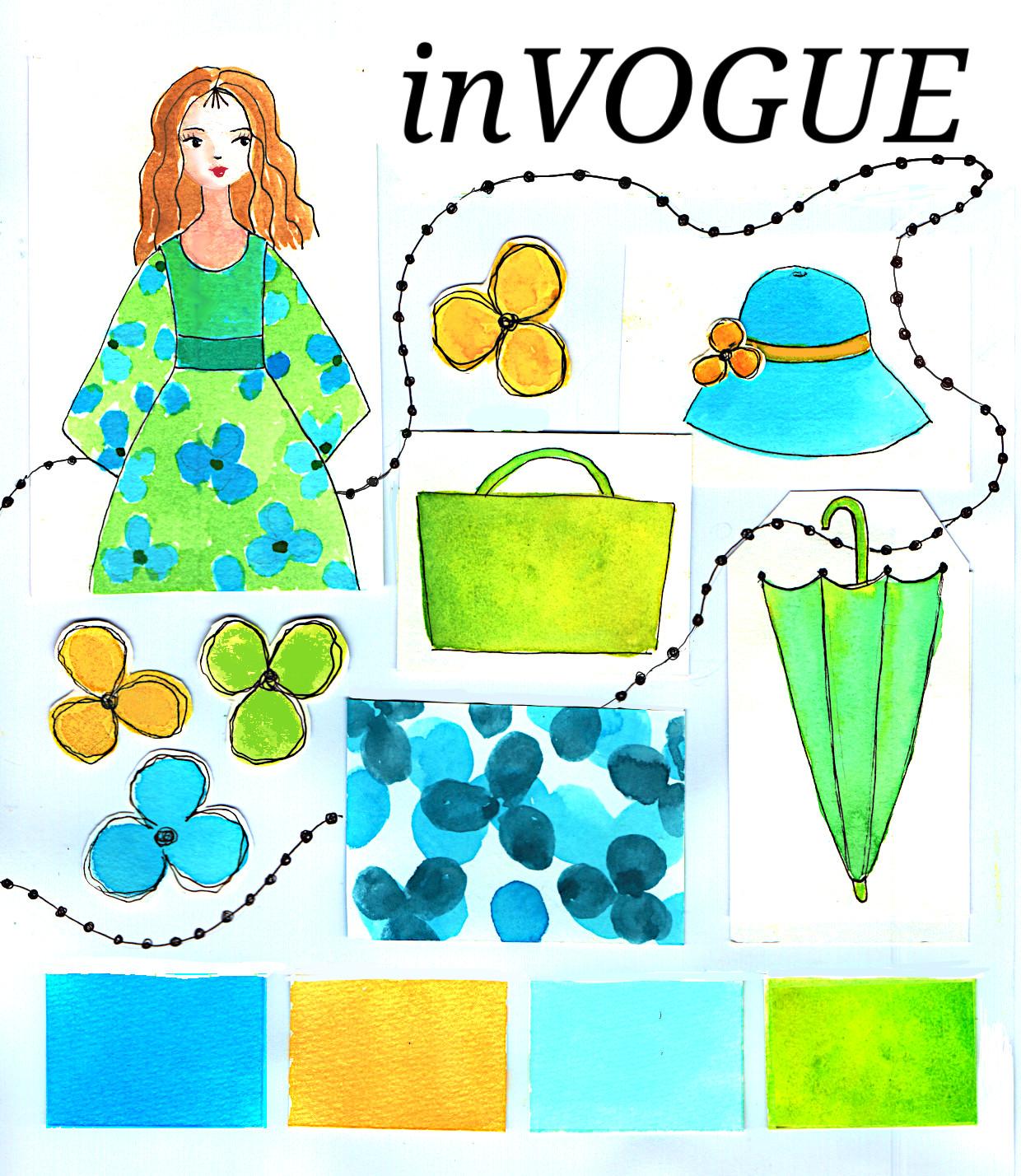 Watercolor Mood Board - image 1 - student project