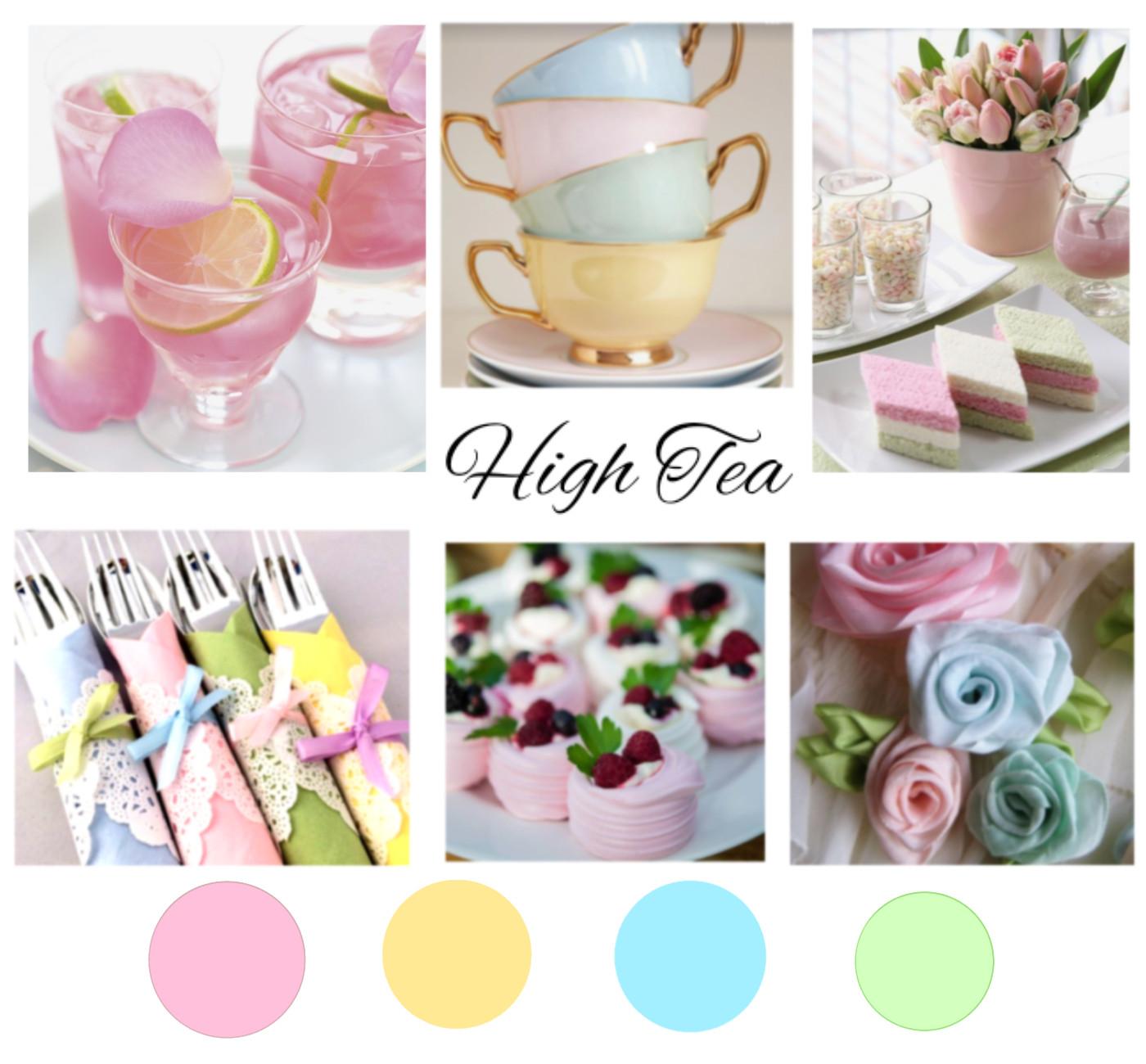 High Tea Mood Board - image 1 - student project