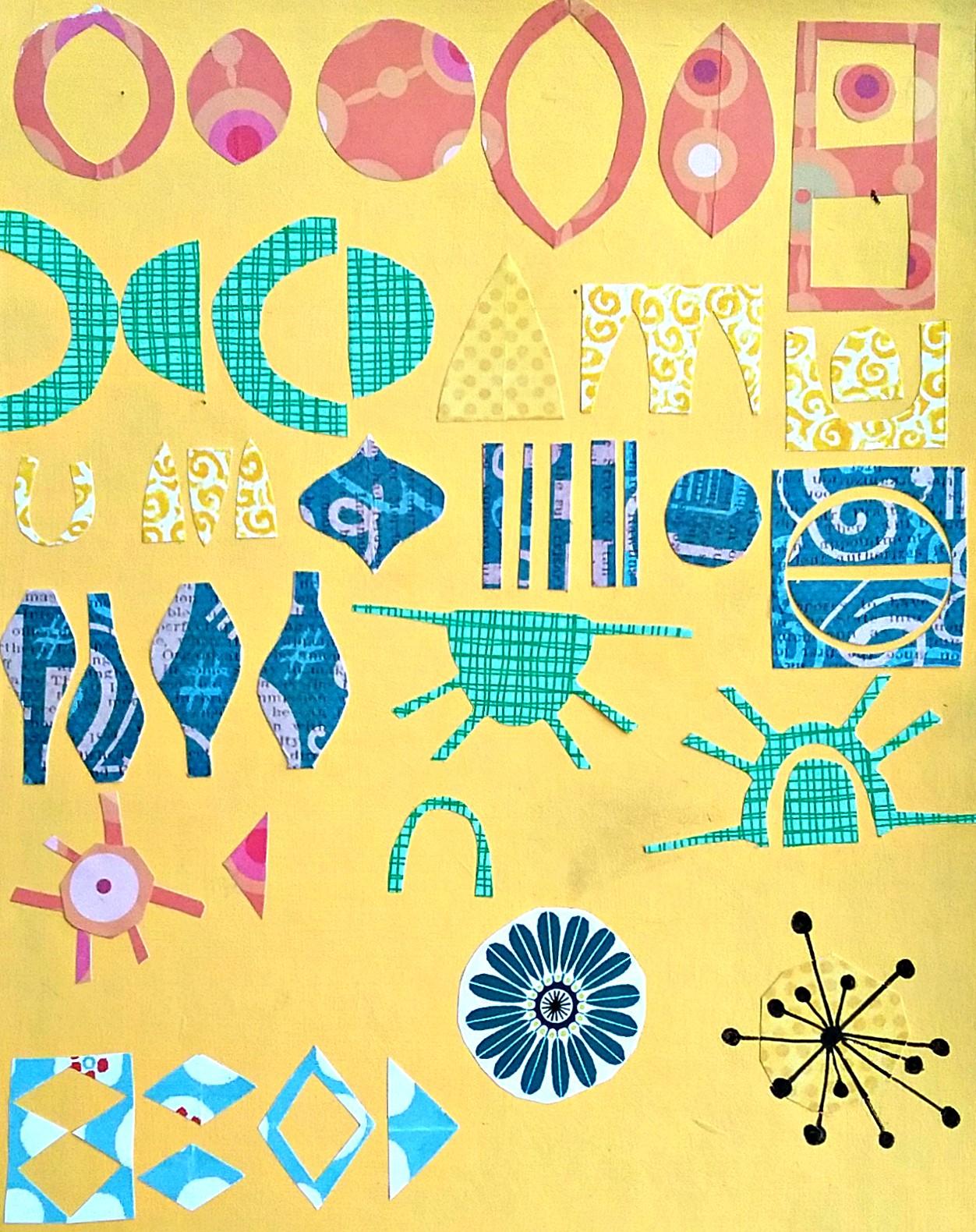 Stitch Collage & Shape Chart - image 3 - student project