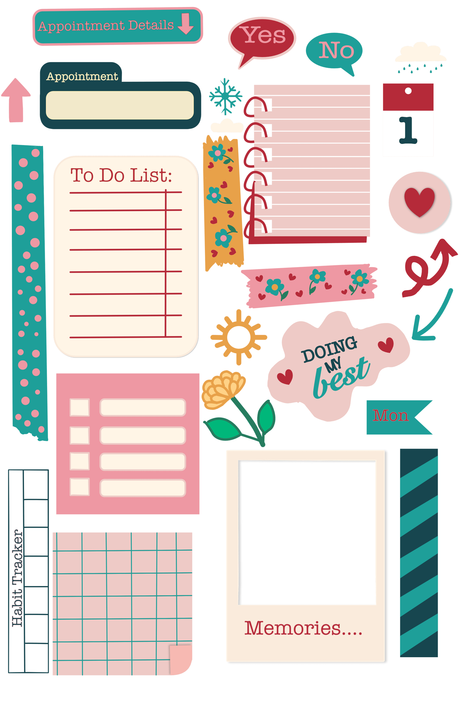 Digital stickers - image 2 - student project