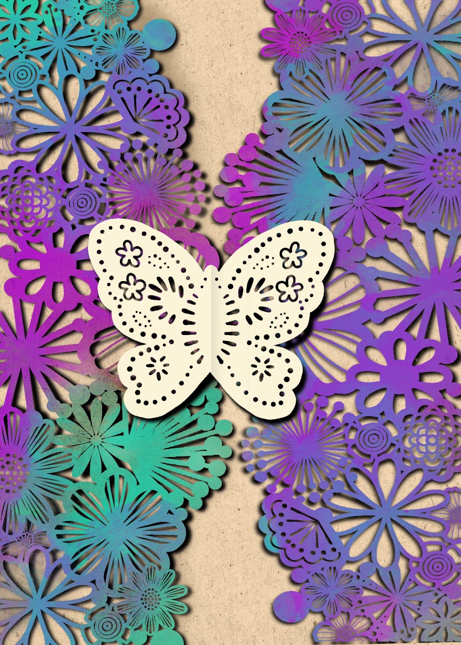 Paper cut card - image 2 - student project