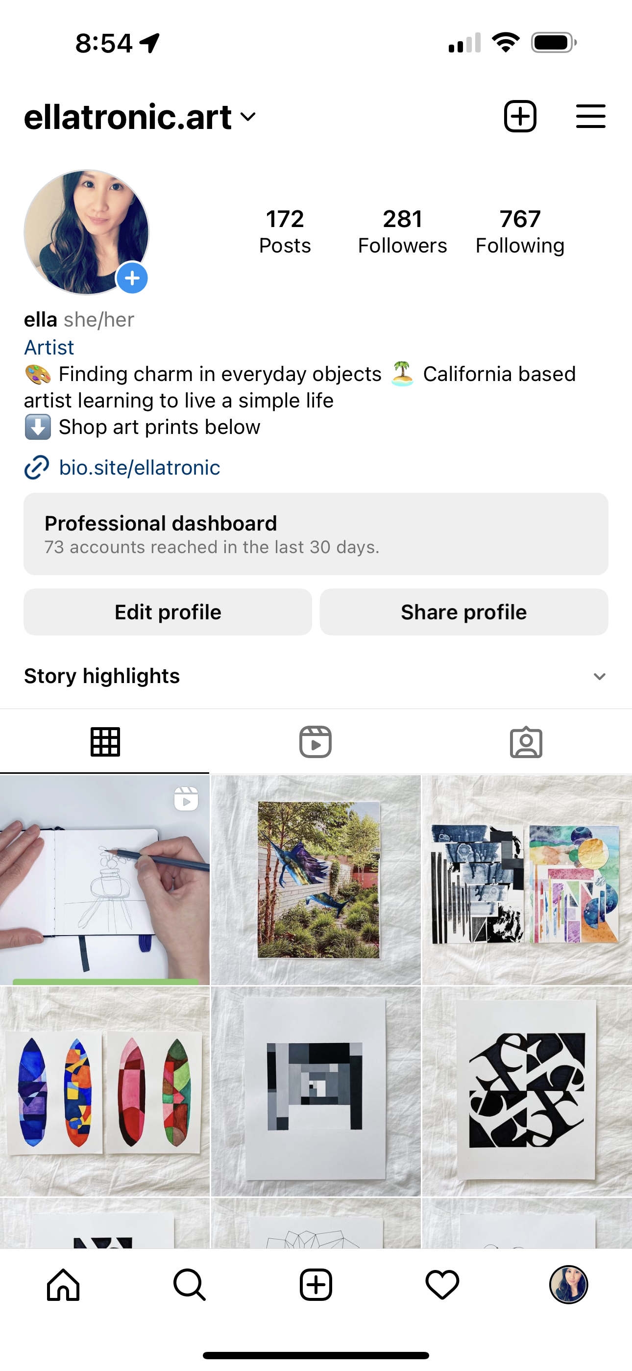 Success on Instagram as an Artist - image 1 - student project