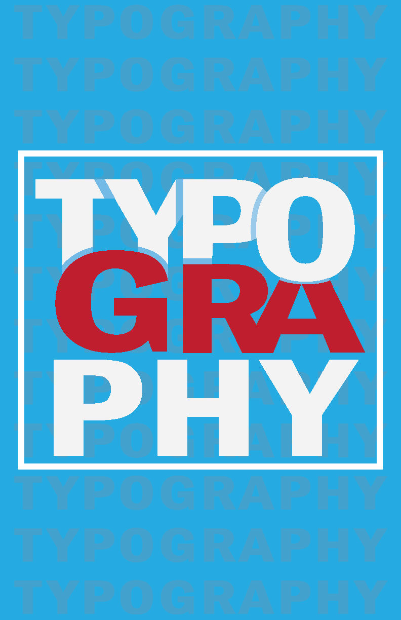 Typography Poster by JF - image 1 - student project