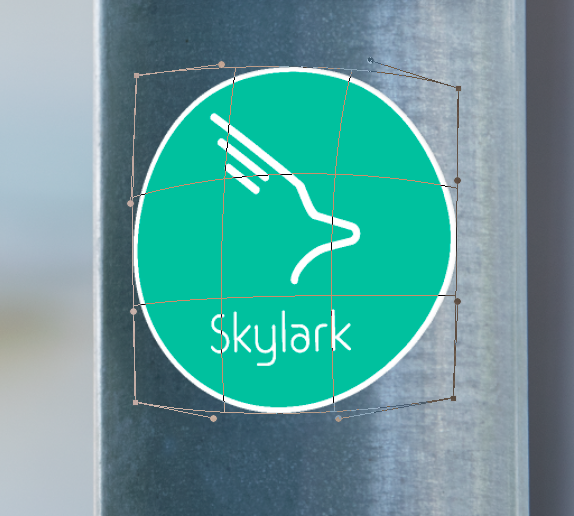 Round sticker mockup - image 1 - student project