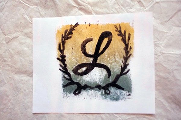 Monogram with Laurels - image 7 - student project