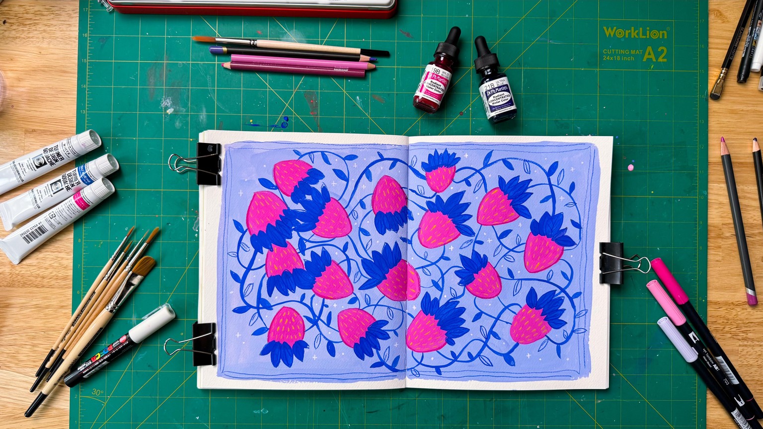Sweet Summer Strawberries - image 1 - student project