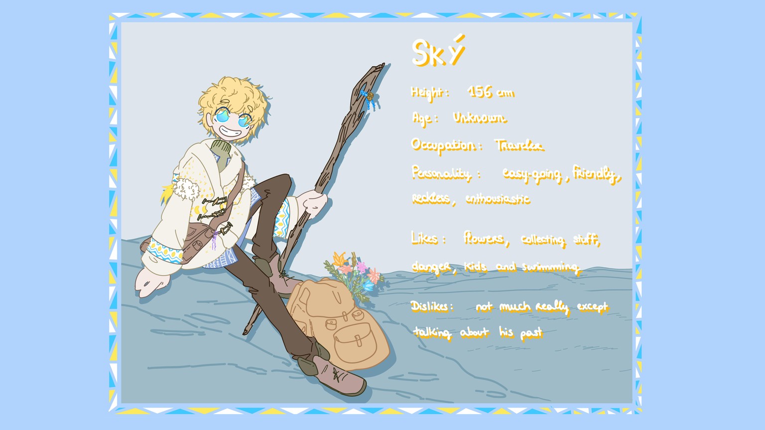 Meet Sky, my new OC! - image 1 - student project