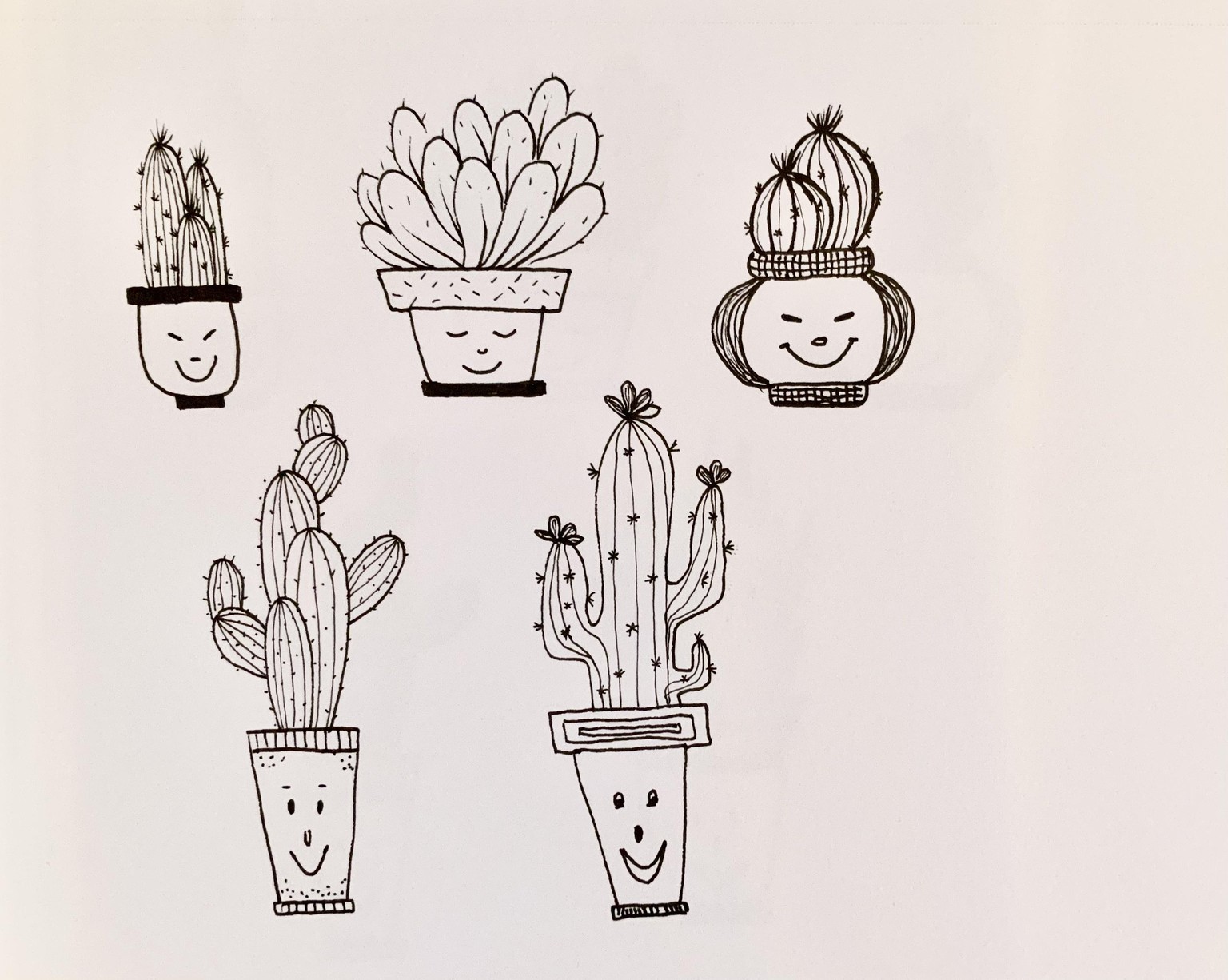 Happy Home Plants-Sketchbook pages - image 2 - student project