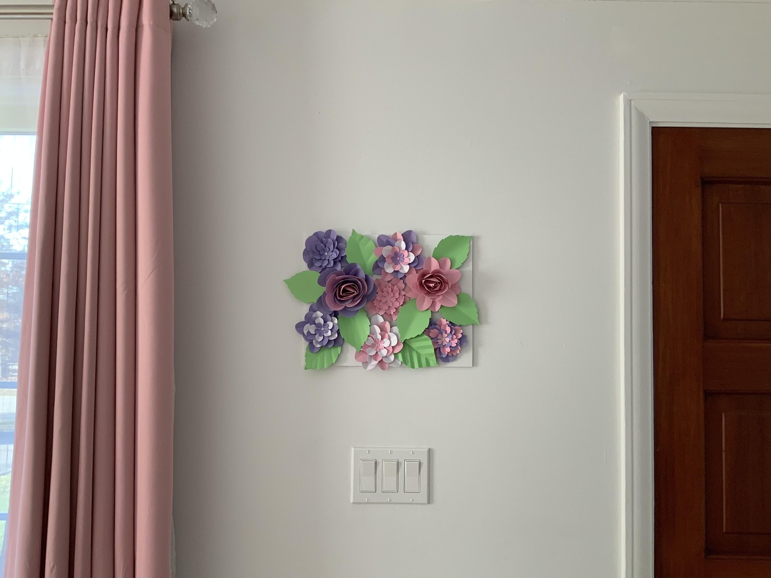 Stella’s Paper flower board - image 1 - student project