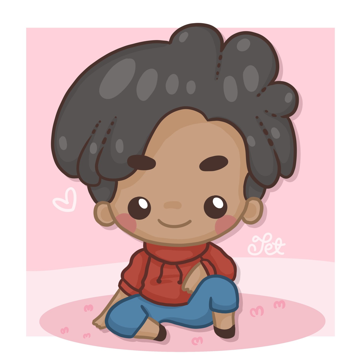 Sitting Chibis - image 1 - student project