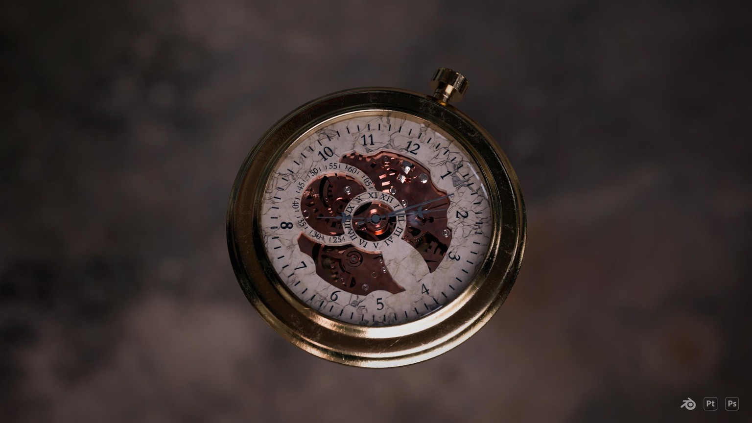 Pocket Watch - image 1 - student project