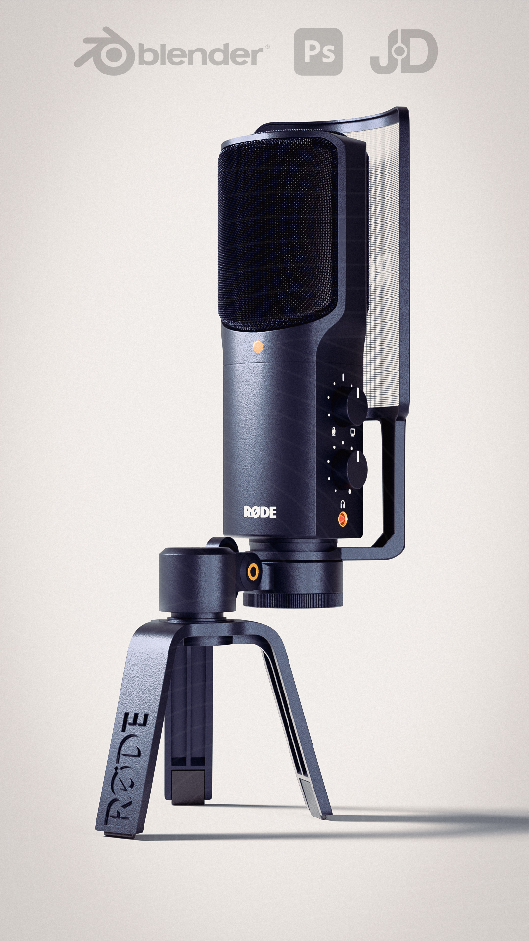 Rode Microphone Project - Javier. Design - image 2 - student project
