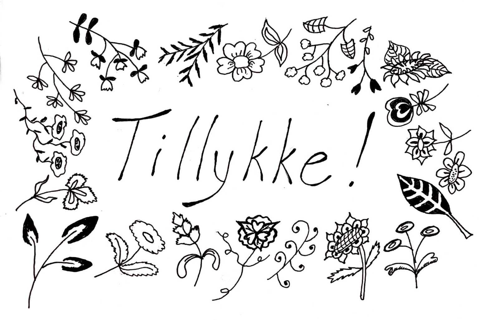 My doodle card - image 1 - student project