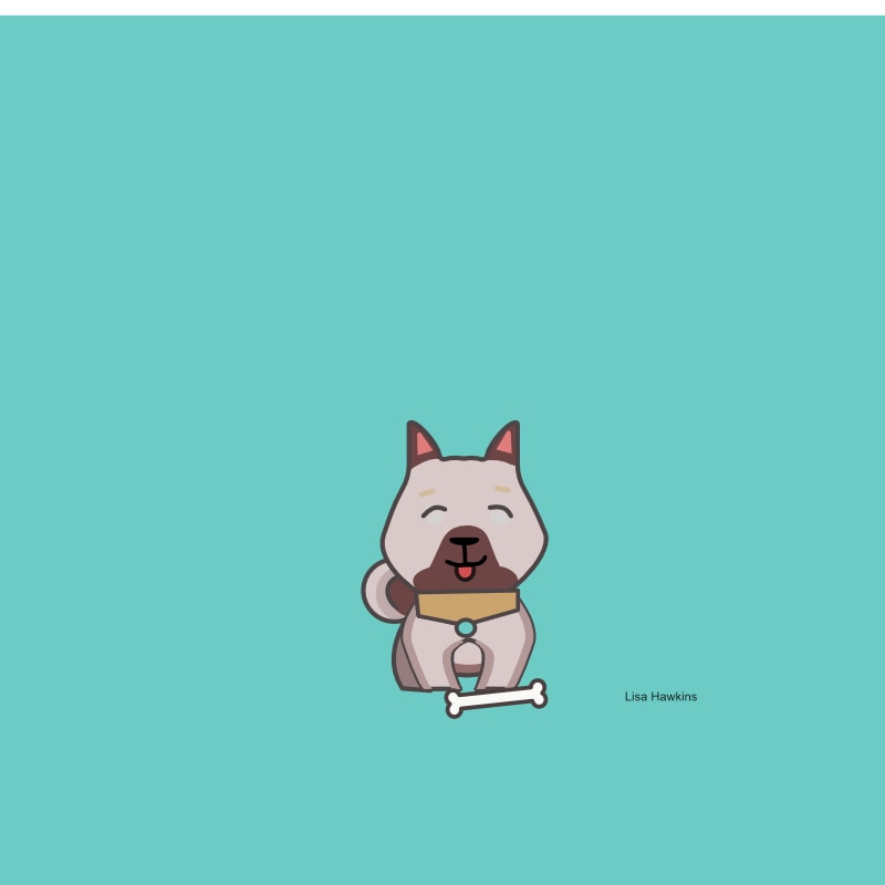 My little cartoon dog - image 3 - student project