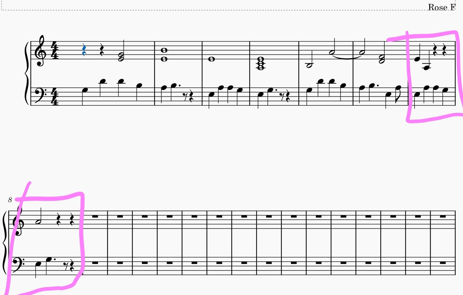 My Musical Arrangement - image 2 - student project