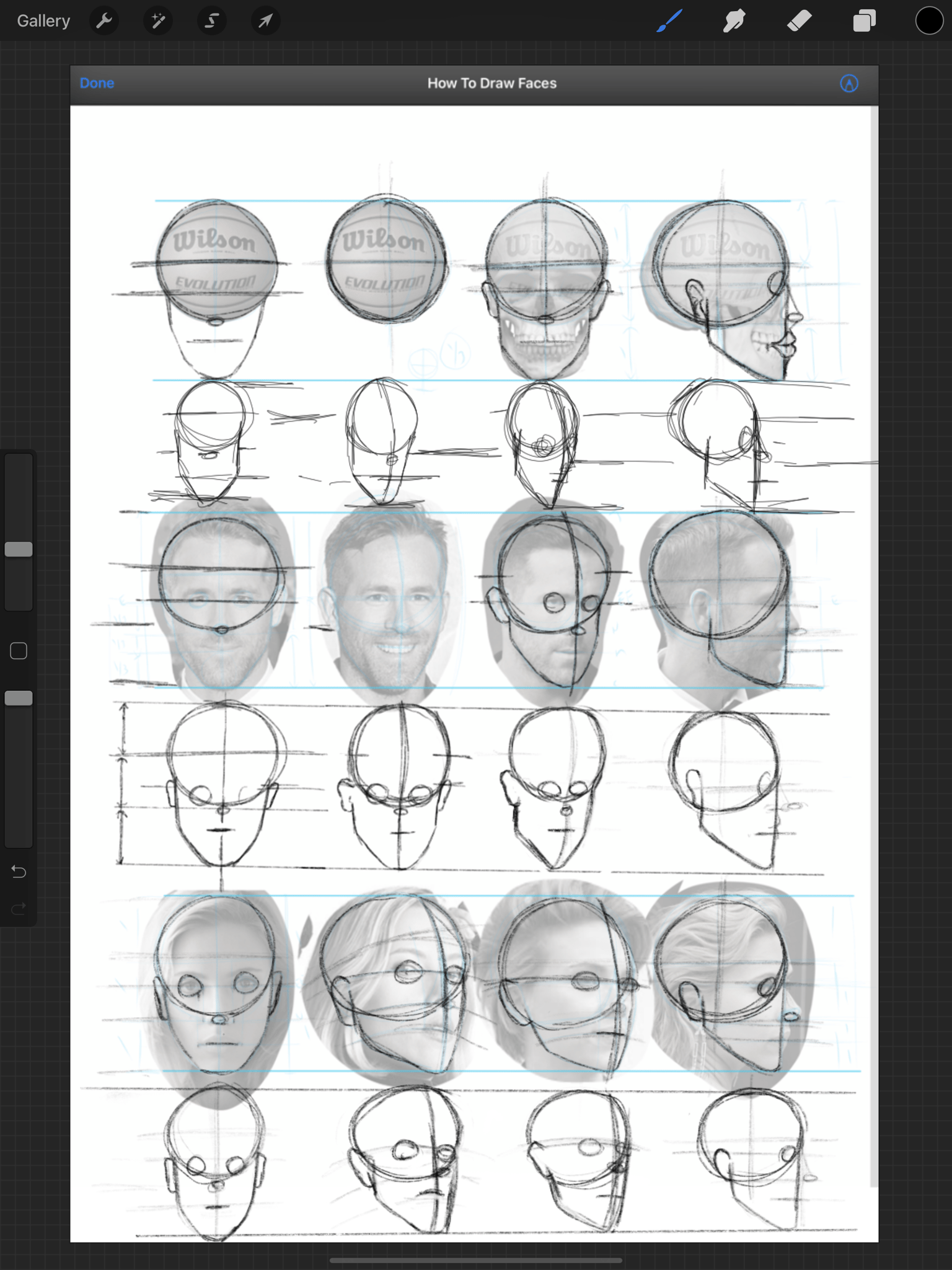 How to draw Faces - image 1 - student project