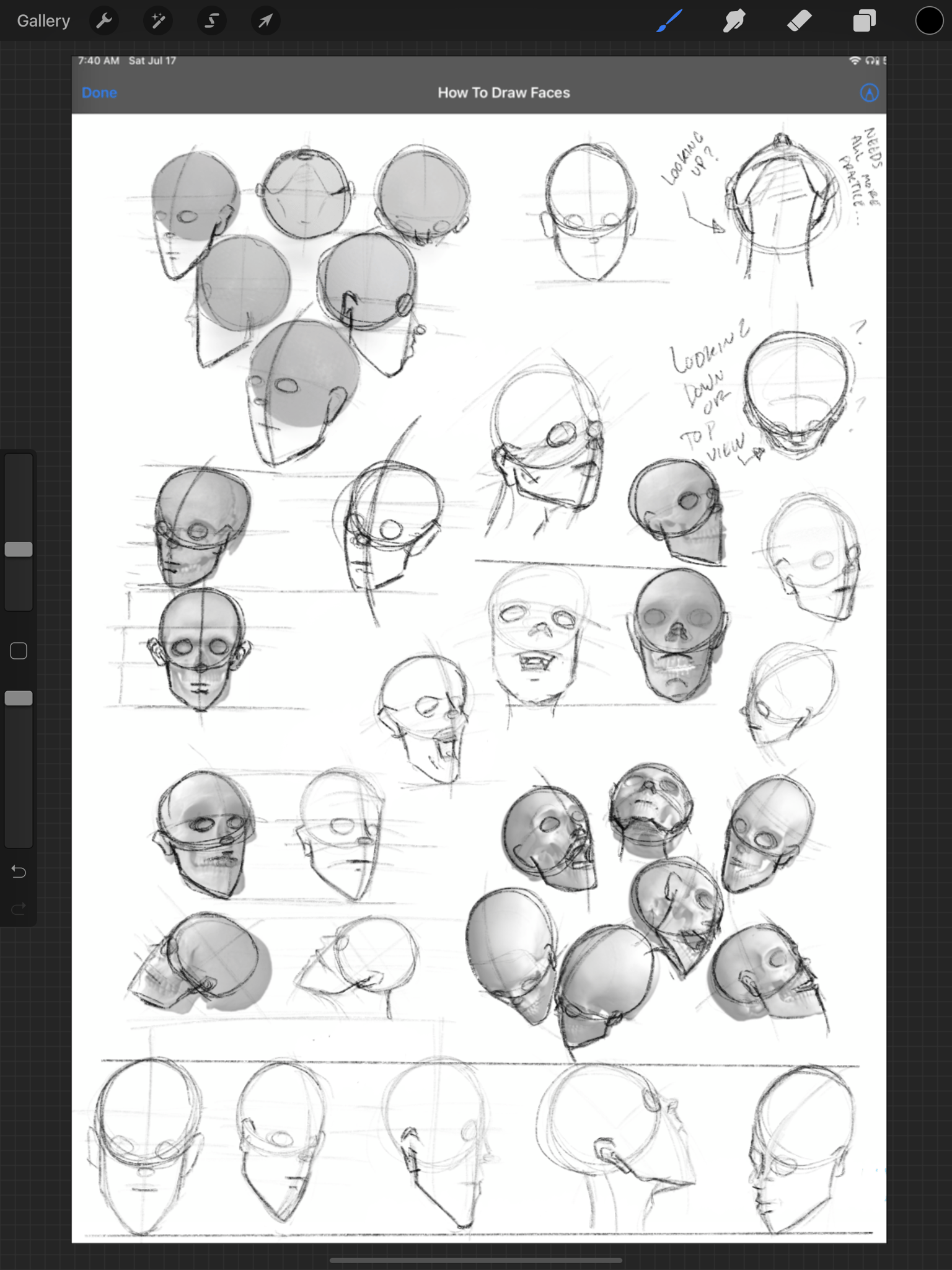 How to draw Faces - image 2 - student project
