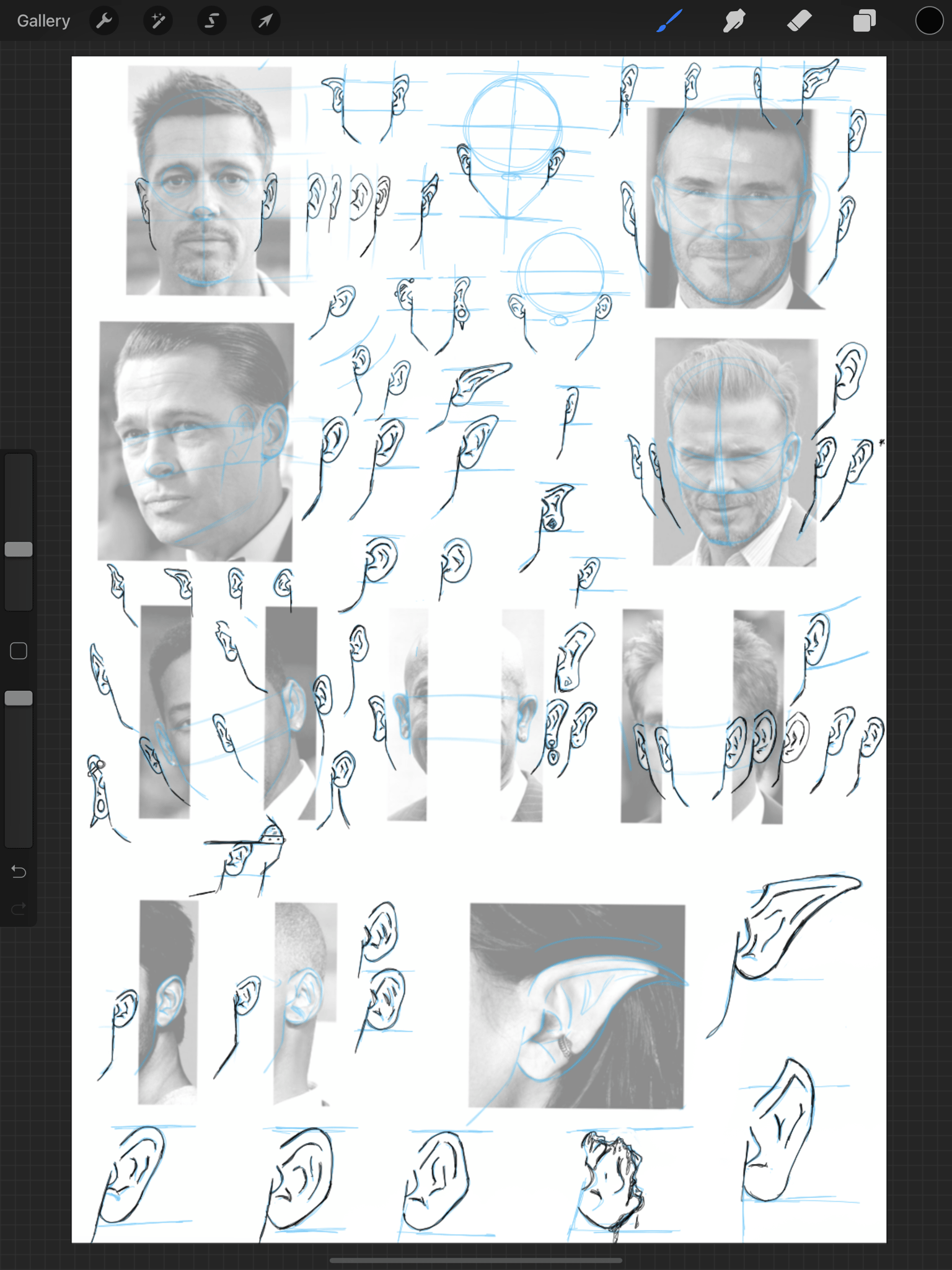How to draw Faces - image 13 - student project