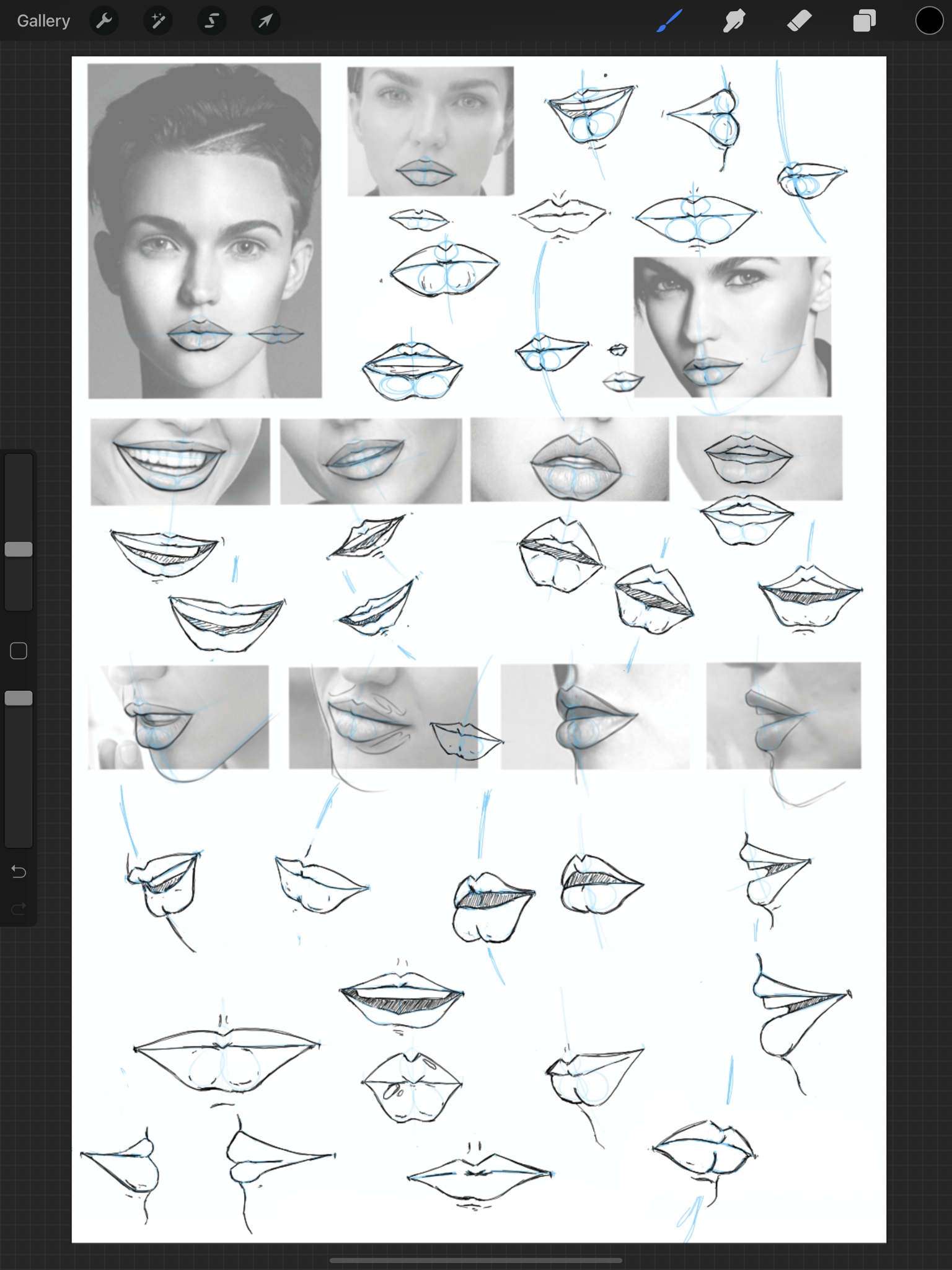 How to draw Faces - image 11 - student project